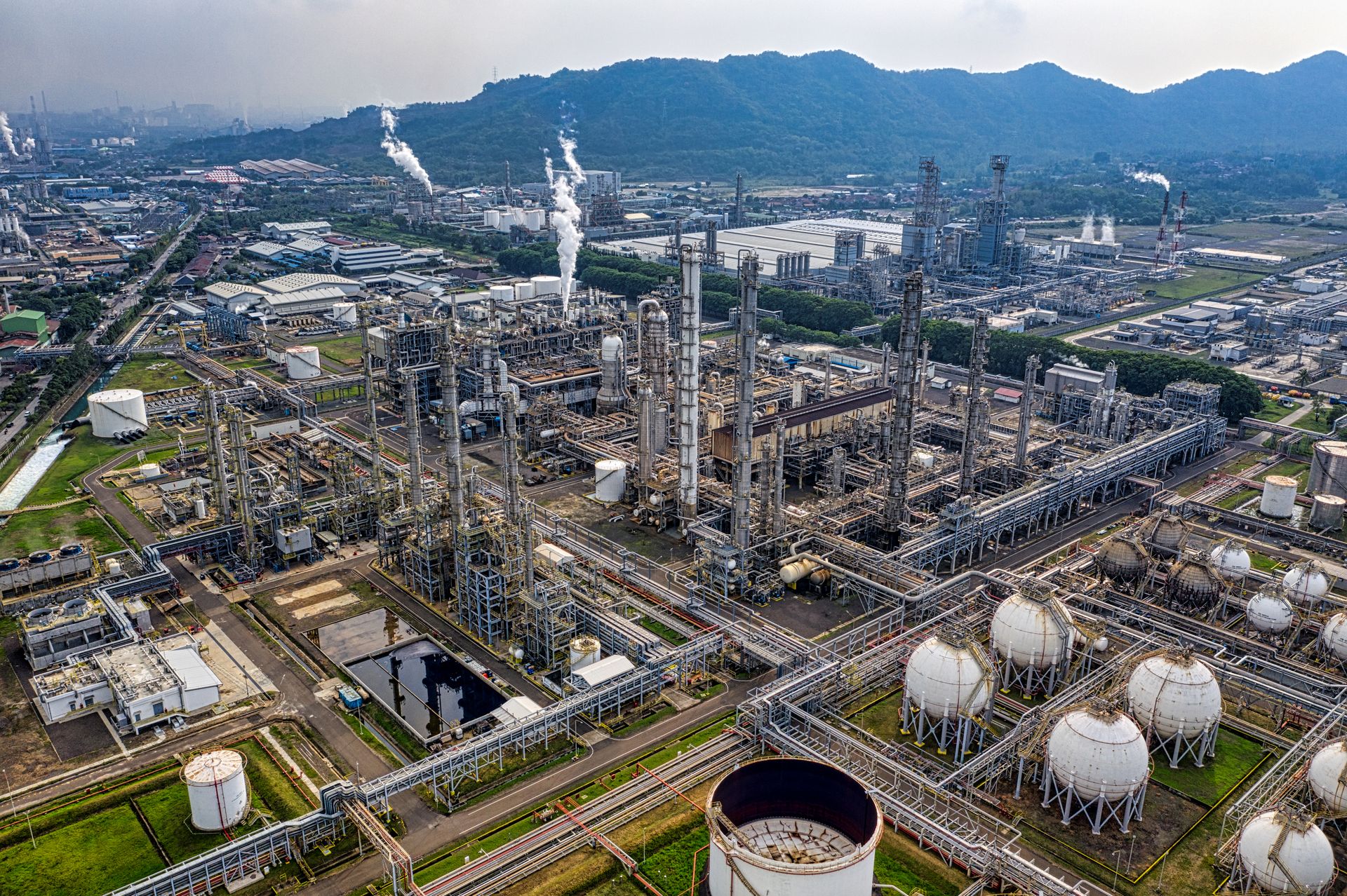 Petroleum terminal and industrial energy infrastructure